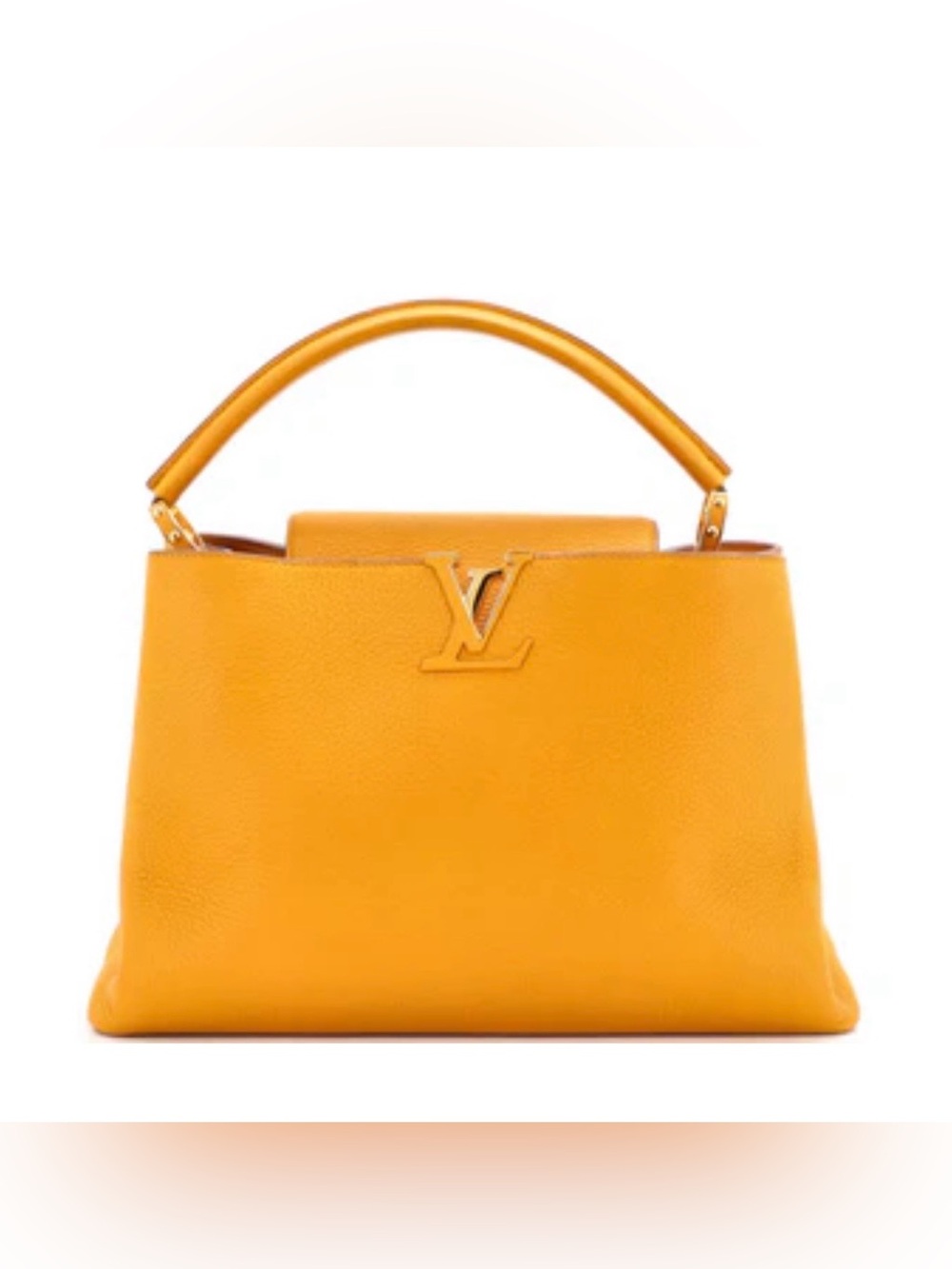 LV TAURILLON CAPUCINE BAG YELLOW